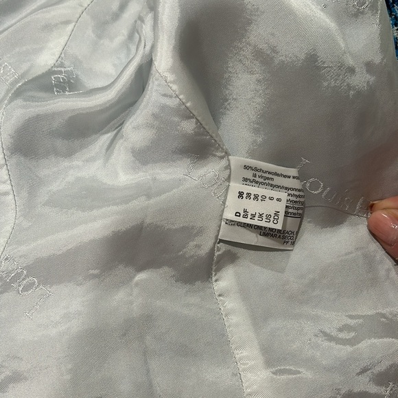 Louis Ferris Neiman Marcus Exclusive Plaid 3 Button Suit Jacket - Picture 4 of 9